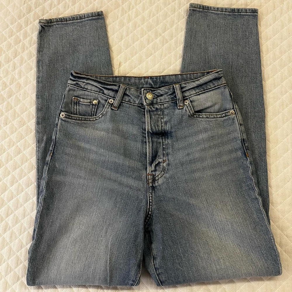 Mom Blue Jeans Ultra High Waist
